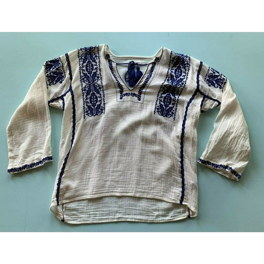 Isabel Marant Etoile Women's LS Embroidered Top 40